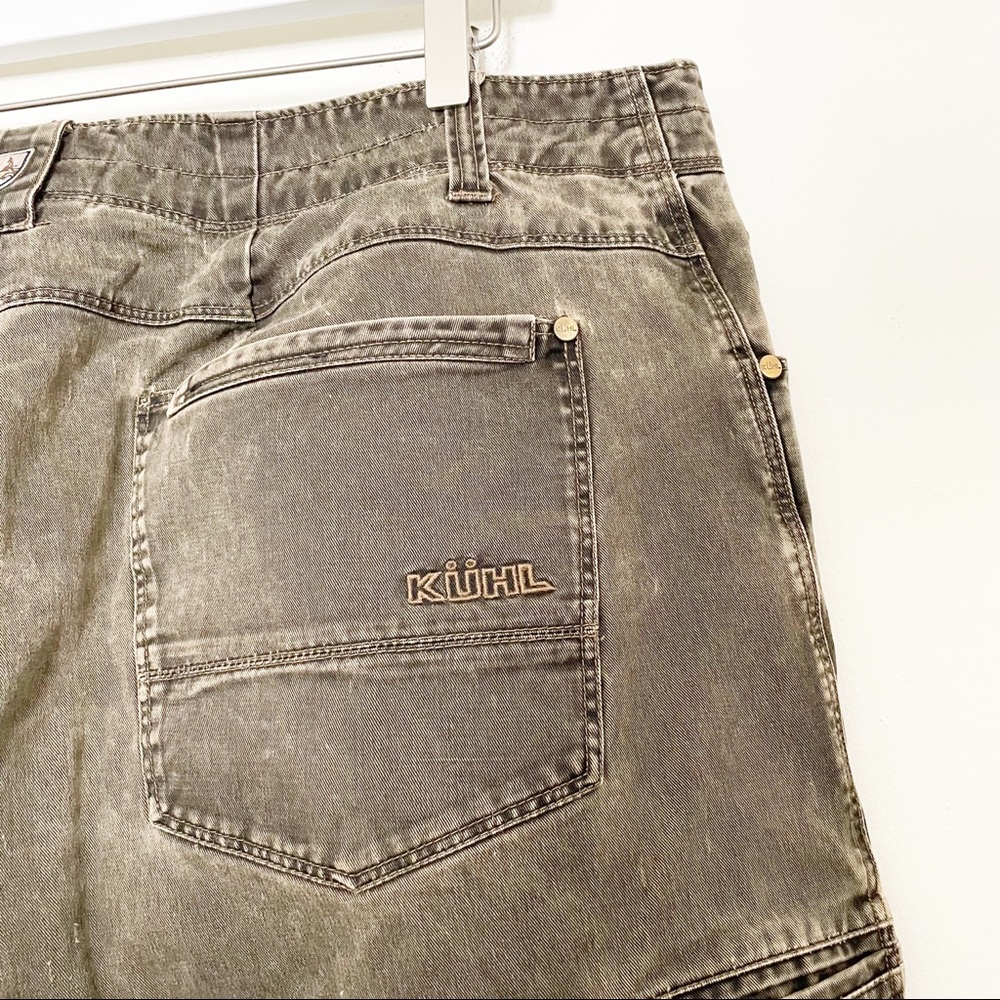 Kuhl Rydr Pants Vintage Patina Dye Distressed Worn In Brown Size 40 x 30 - Picture 9 of 14